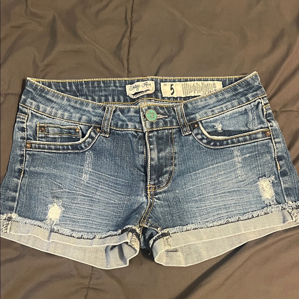 Stylish Blue Denim Shorts